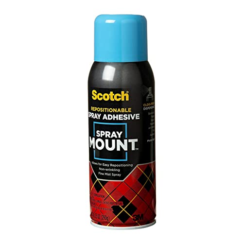 Spray Mount Repositionable Adhesive (10.25 Ounce)