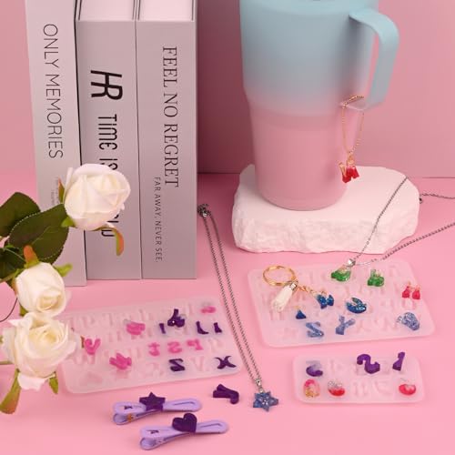 Mini Alphabet Resin Molds