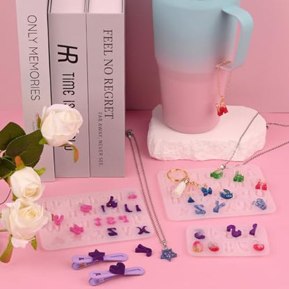 Mini Alphabet Resin Molds