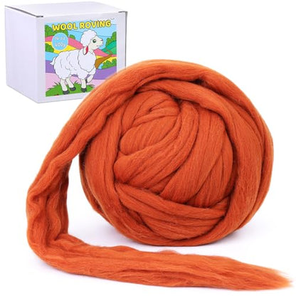 14.1oz Wool Roving Bulk