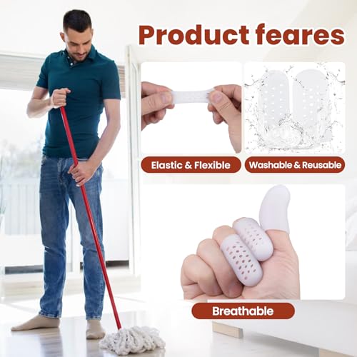 10pcs Gel Finger Cots (10 Count)