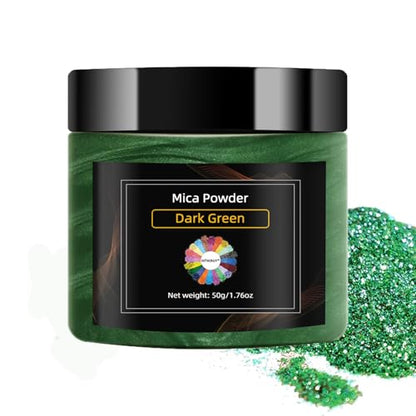 Dark Green Mica Powder