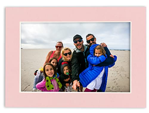 Pack of TEN 11x14 Mats Bevel Cut for 9x12 Photos (10 Count)