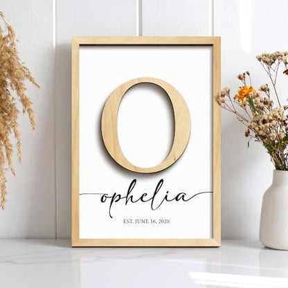 Personalized Family Name Sign