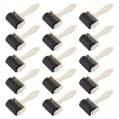 15Pcs Printmaking Brayer Rubber