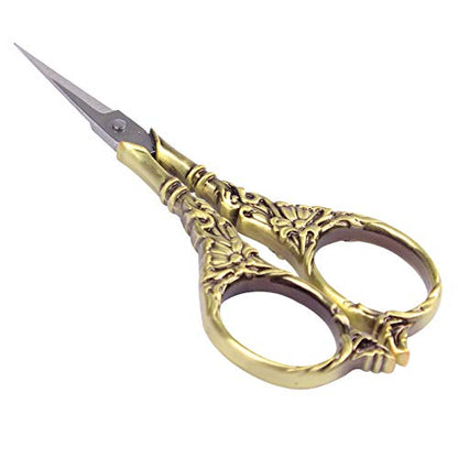 Vintage European Style Scissors Stainless Steel for Cross Stitch