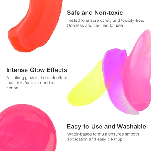 Glow in the Dark Acrylic Paint (5.68 Fl Oz)