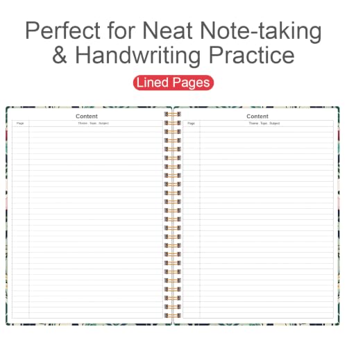 Lined Spiral Journal Notebook for Women & Men