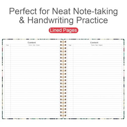 Lined Spiral Journal Notebook for Women & Men