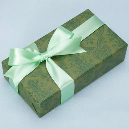 1 Inch Mint Green Solid Satin Ribbon for Gift Wrapping