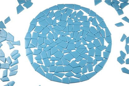 Irregular Glass Mosaic Tiles Bulk 500g Glossy and Iridescent Mosaic Glass Tiles for DIY Projects and Arts and Crafts Solid Colors and Mixes (263 Count)
