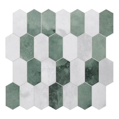10 Sheet Peel and Stick Backsplash (9.68 Sq Ft)