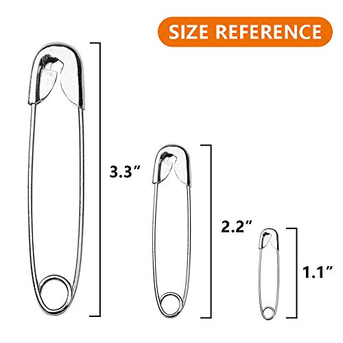 50PCS 3In Safety Pins (50 Count)