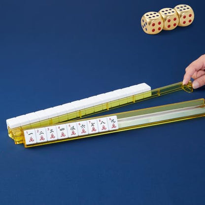 American Mahjong Tile Racks with Pushers (8 Count)