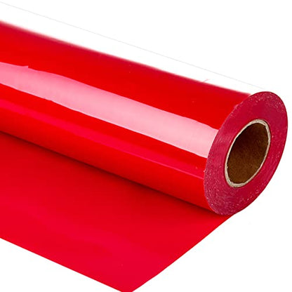 Heat Transfer Vinyl Red HTV Rolls (12 Foot)