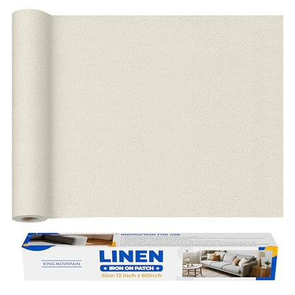 Linen Iron on Patch