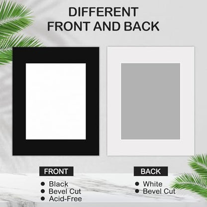 15 Pack Picture Mats 20x16 for 11x14 Photos (15 Count)