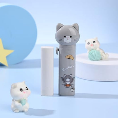 4PCS Retractable Cat Pencil Erasers (4 Count)
