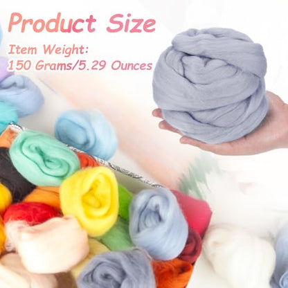 Wool Roving Yarn (5.3 Ounce)
