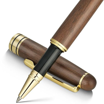 Luxury Wood Ballpoint Pen Writing Set