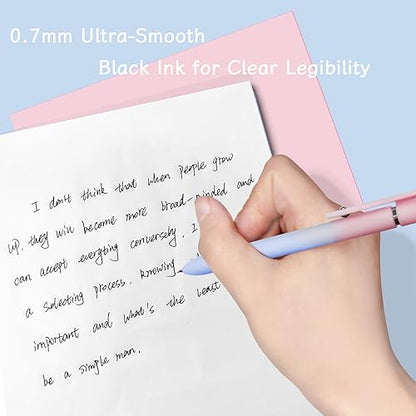 Gel Pens 5 Pcs Medium Point Smooth Writing Pens Cute Pens for Women