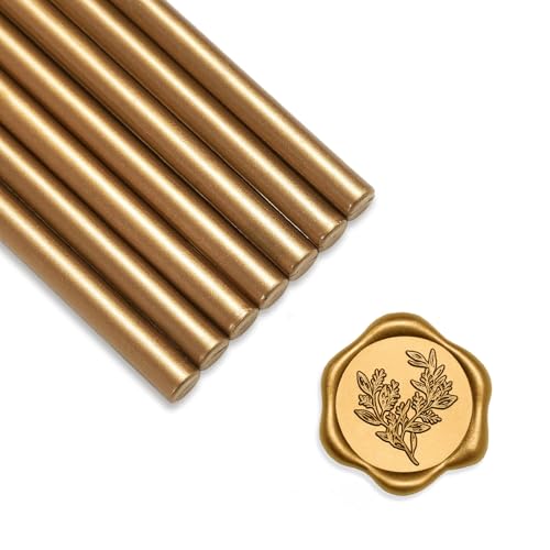 Mini Glue Gun Sealing Wax Sticks for Wax Seal Stamp (16 Count)