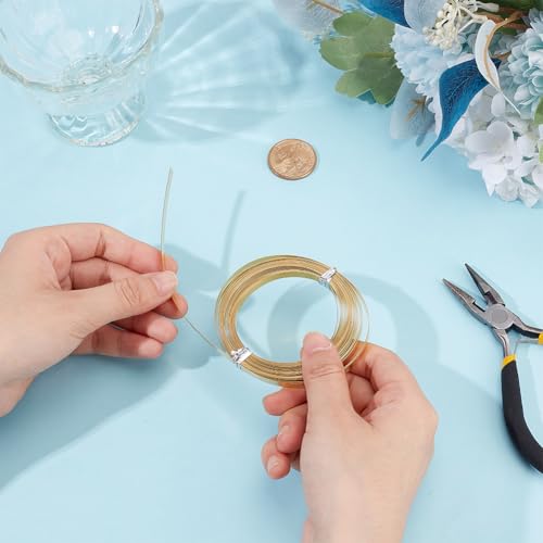 19.7 Ft 30Gauge Brass Flat Bezel Wire (19.69 Foot)