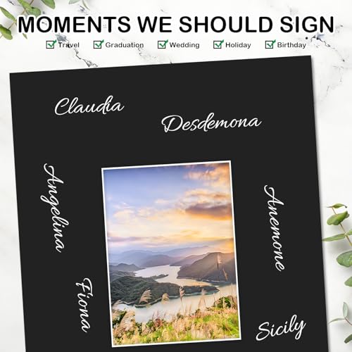 11x14 Black Picture Mats for 5x7 Photos (15 Count)