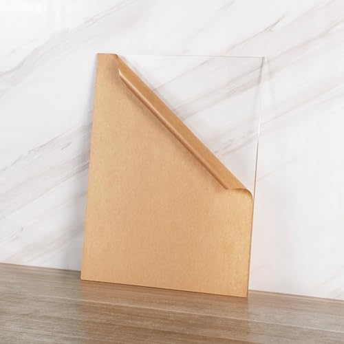 Pack of 10 Clear Cast Acrylic Sheet 12" x 16" x 1 (10 Count)