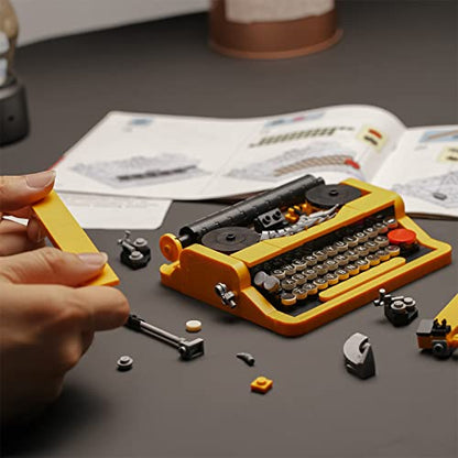 Typewriter Building Set for Adults (26 Count)