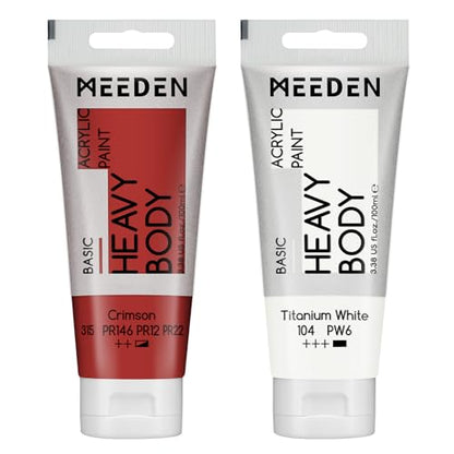 Acrylic Paint Crimson (6.76 Fl Oz)
