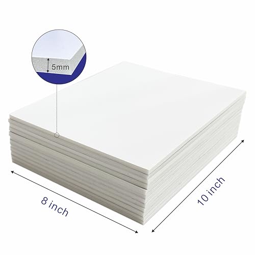 8x10‘’ White Foam Board