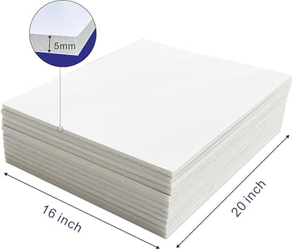 16x20‘’ White Foam Board (12 Count)