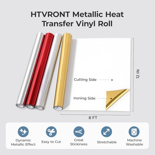 Metallic Gold Heat Transfer Vinyl