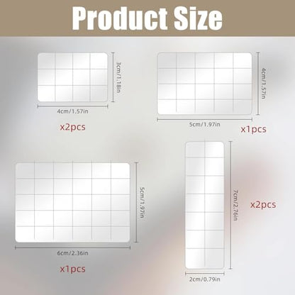 6Pcs Acrylic Stamping Block