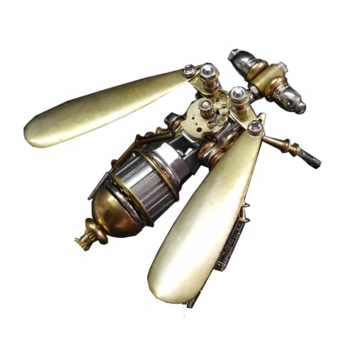 Steampunk 3D Metal Fruit Fly Puzzle Model