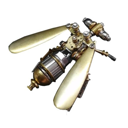 Steampunk 3D Metal Fruit Fly Puzzle Model
