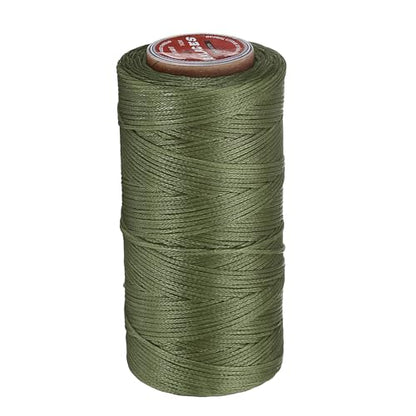 Flat Leather Sewing Waxed Thread