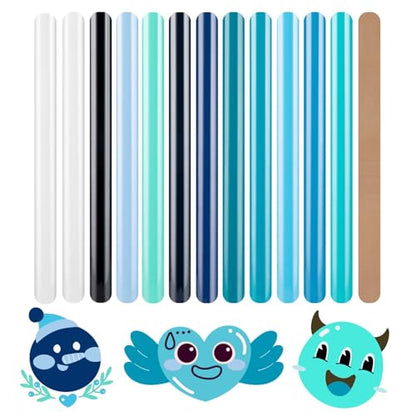 Heat Transfer Vinyl Blue HTV Vinyl