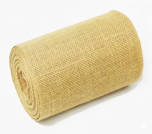Natural Jute Burlap Ribbon (30 Foot)