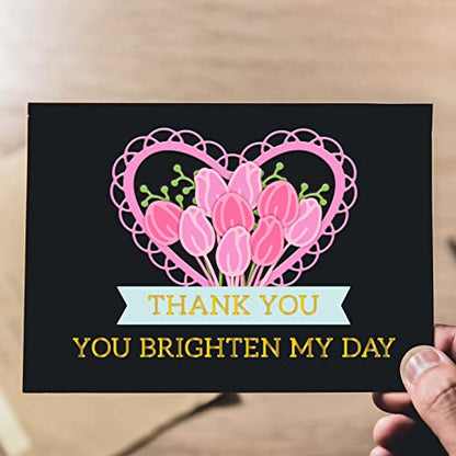 Elegant Everyday Sentiments Words Hot Foil Plate and Die Cuts Sets for DIY Scrapbooking Paper Cards Decor Embossing Foil Handmade Craft (2 Count)