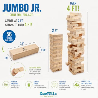 Giant Tumbling Timber Toy