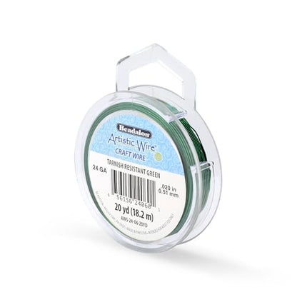 24 Gauge Tarnish Resistant Colored Copper Craft Wire
