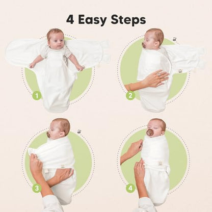 Newborn Swaddles with Zippers (3 Count)