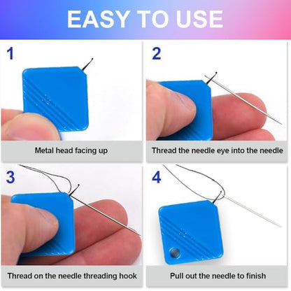 Automatic Needle Threaders for Hand Sewing