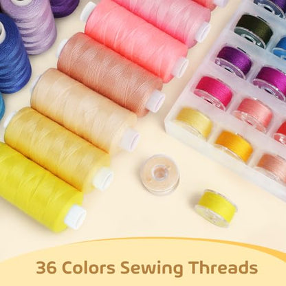 72pcs Sewing Thread Kit