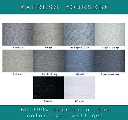 Gray Sewing Threads (30000 Foot)