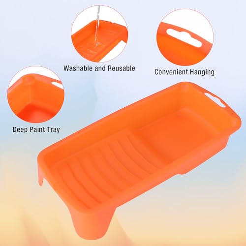 8PCS 2.5" Small Paint Roller Kit