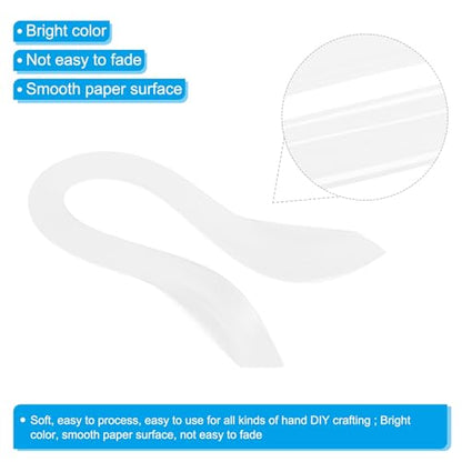 Quilling Strips Paper 600pcs 1.5mm 39cm Origami Paper Quilling Kits for Art DIY Hand Craft Christmas