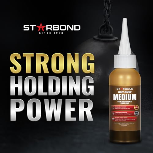 Light Brown Medium CA Glue Pro Kit (2 Ounce)